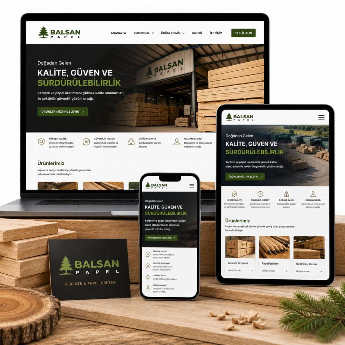 Balsan Papel — proje görseli