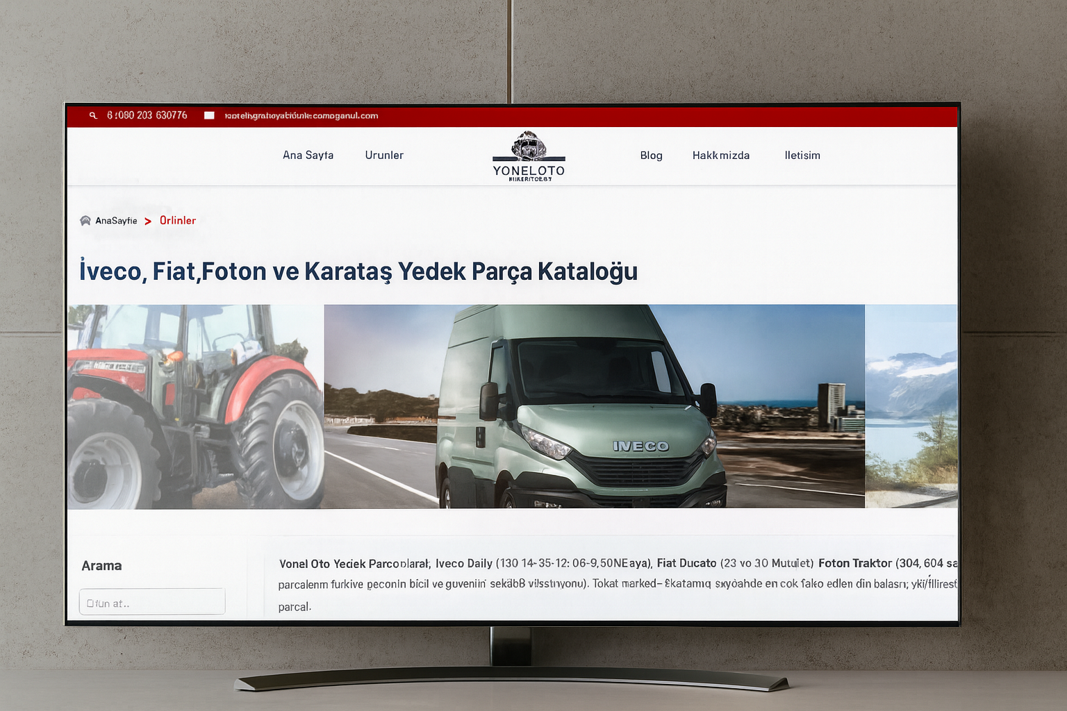 Yonel Oto Yedek Parça - Kataloğu